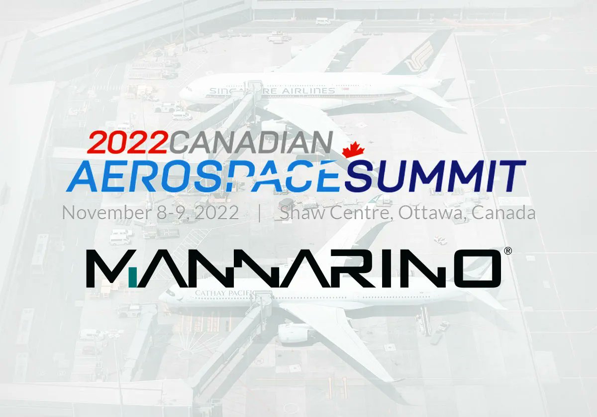 Rejoignez John Mannarino et Jim Palmer au 2022 Canadian Aerospace Summit la semaine prochaine, du 8 au 9 novembre.
/
Join John Mannarino and Jim Palmer at the 2022 Canadian Aerospace Summit next week from November 8-9.