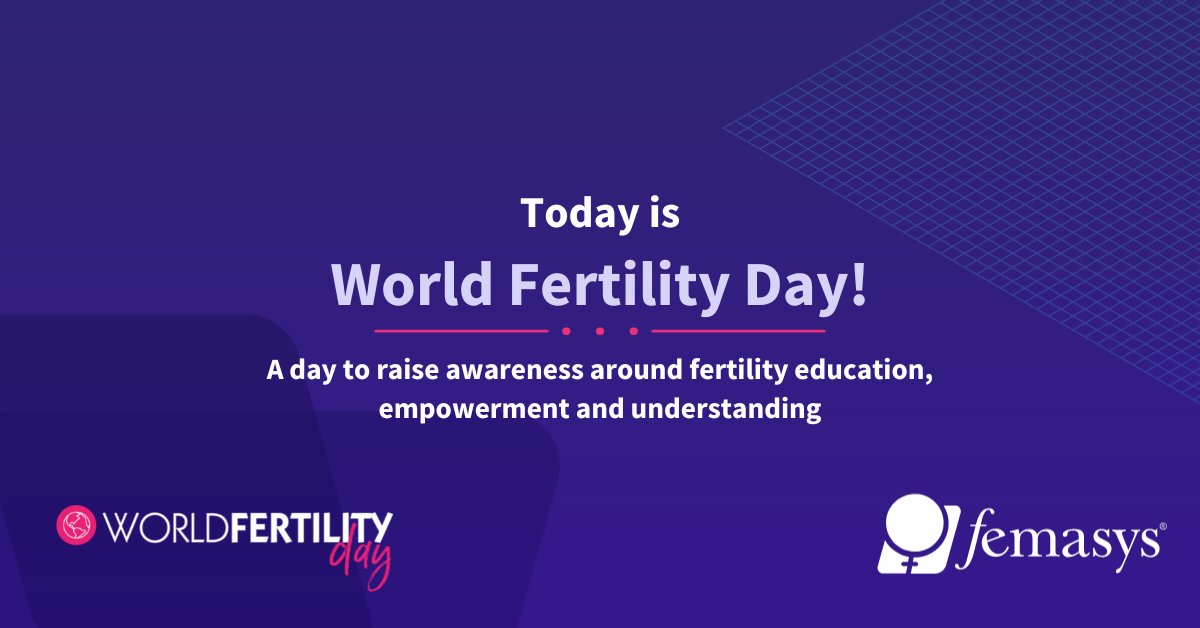 FemasysInc's tweet photo. Today is #WorldFertilityDay! Together with @ivfbabble, we encourage conversation about #fertility and support people in sharing their #FertilityJourneys. Learn how you can get involved here: https://t.co/4UWrWQyRCn https://t.co/Z2ZU9LKX3t