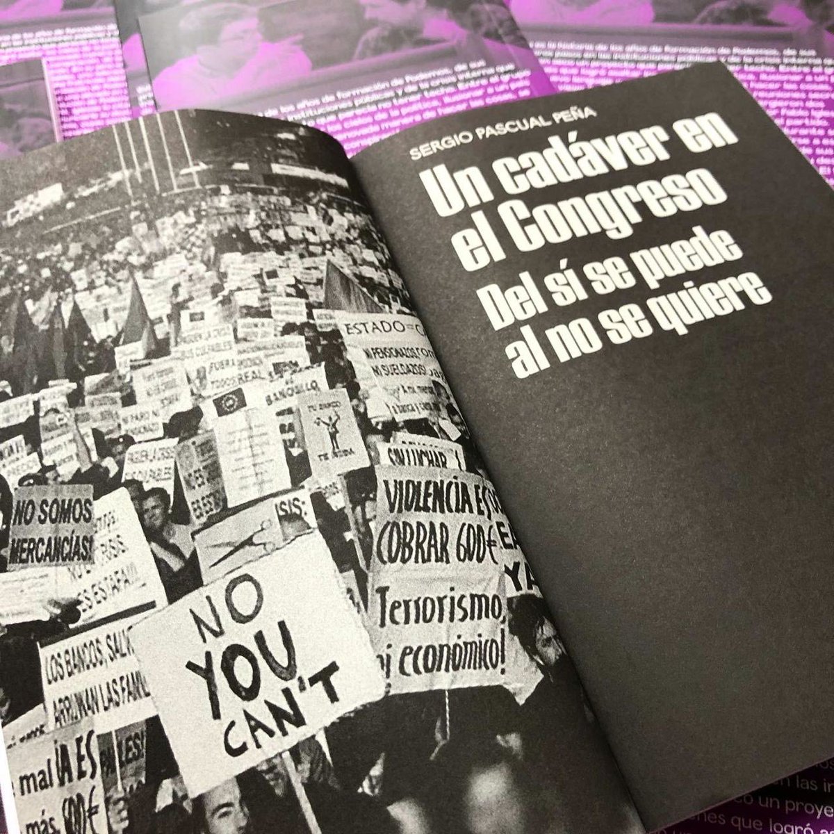 pascualsergio's tweet photo. Ya tenéis en librerías esta pequeña ventana indiscreta a la sala de máquinas de los años de formación de Podemos

Un thriller político que intenta asomarse a nuestros errores (especialmente los míos) y aciertos de aquellos años en los que casi asaltamos los cielos.

¡Disfrutadlo! https://t.co/ERYKiI6Iar