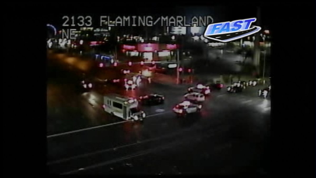 TRAFFIC ALERT: Crash on EB Flamingo Rd. a Maryland Pkwy.