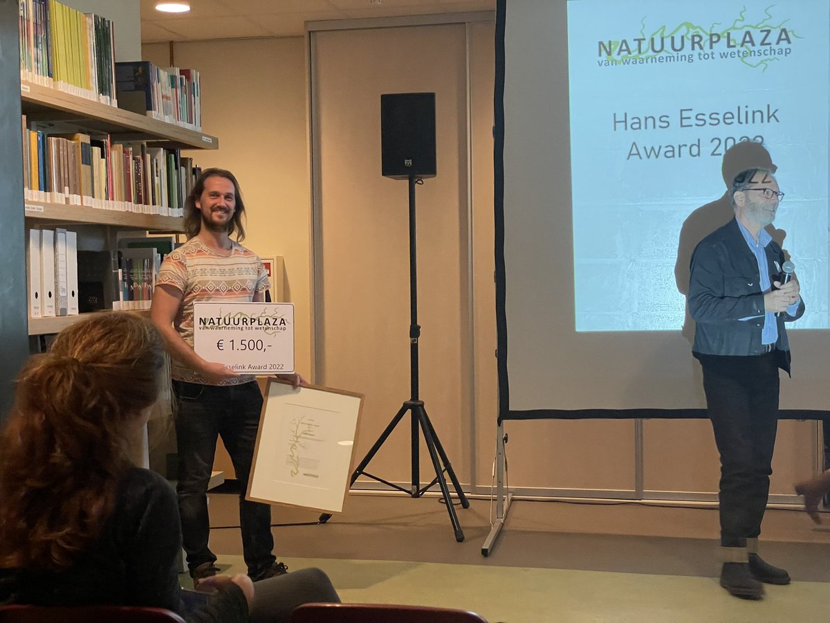 En Niels Eimers wint de Hans Esselinkprijs