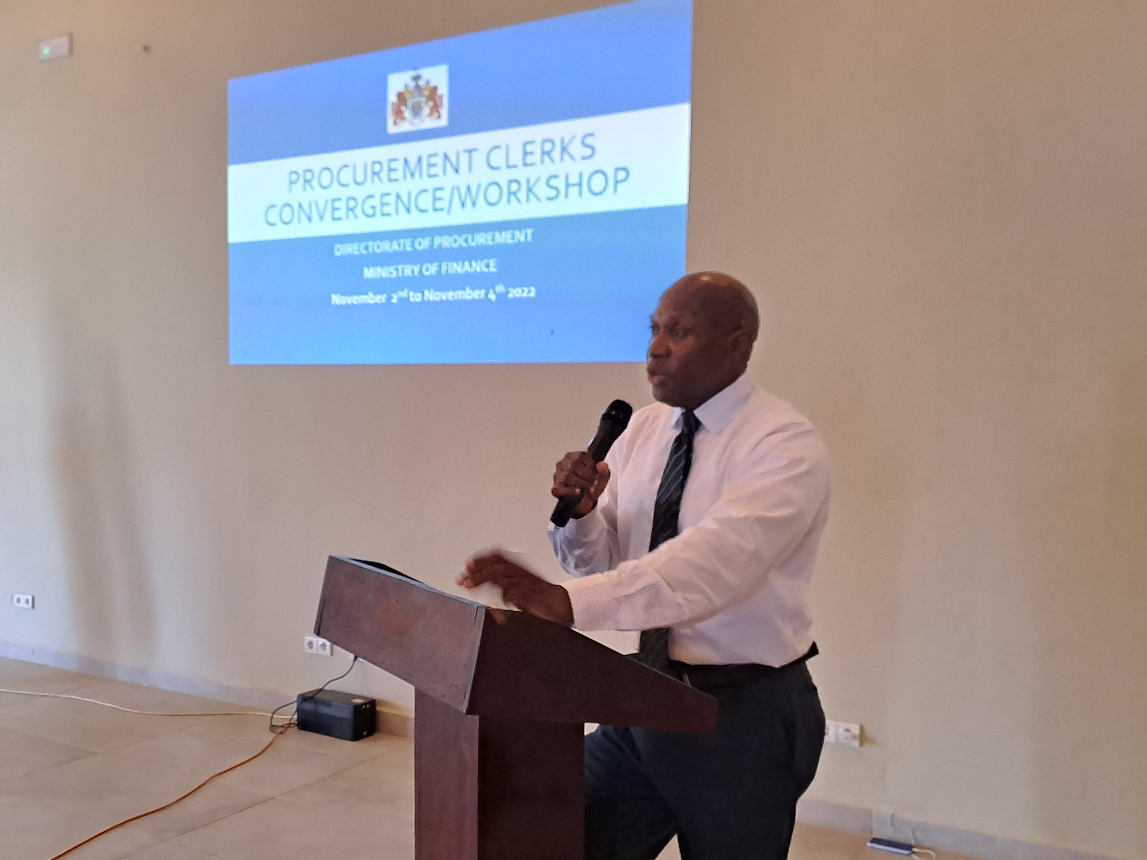 Ministry of Finance Gambia on Twitter "Procurement clerks converge