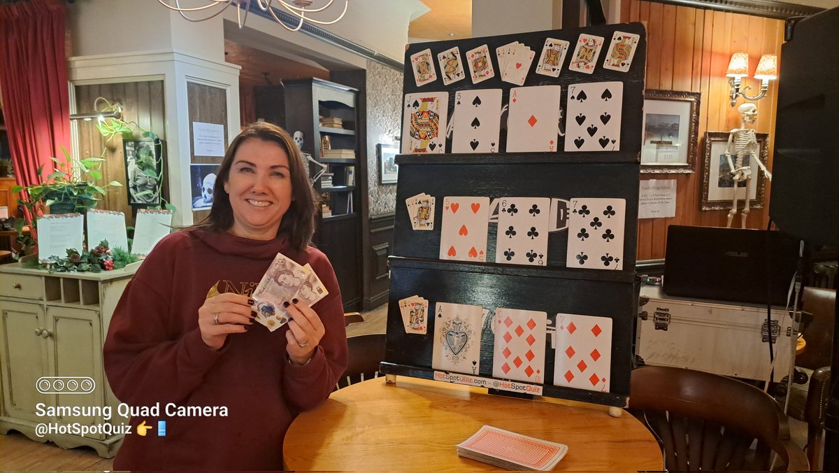 We had a very busy #Halloween 👻 <a href="/HotSpotQuiz/">Hot Spot Quiz 1.4k</a> Night Powered by <a href="/SpeedQuizzing/">SpeedQuizzing</a> on Tuesday night at <a href="/TheParrsWood/">The Parrs Wood</a> in #Didsbury 
Fab winners
1st 🥇 "We AreMorganFreeman"
2nd 🥈 "Castle Without The C"
3rd 🥉 "The Spooky Betches"
Last "The Banshees"
£44 Cash was won on #PYCR!