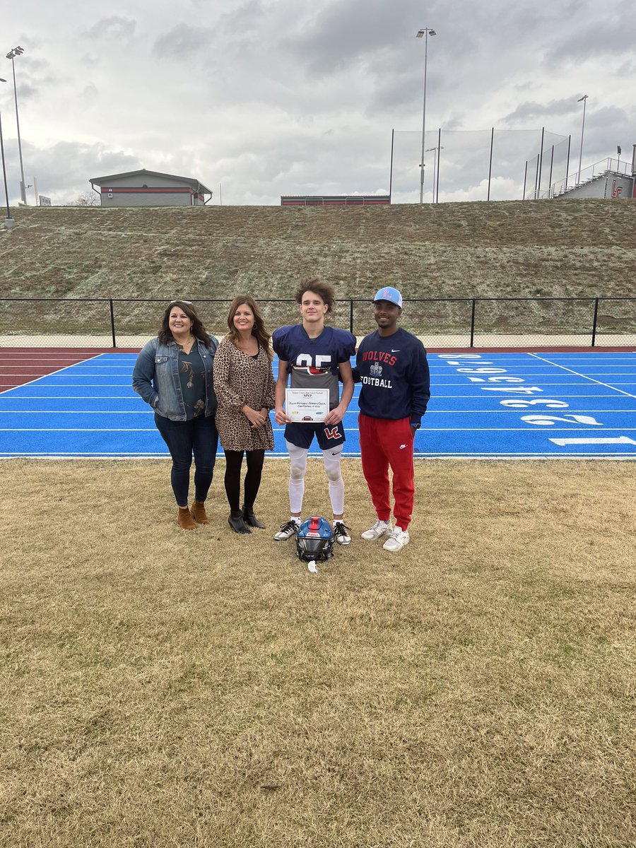 Congrats to Dylan Mitchell for being named both the Farm Bureau Insurance Player of the Game and the Remax Choice Properties MVP from last weeks game against Chatt Central!