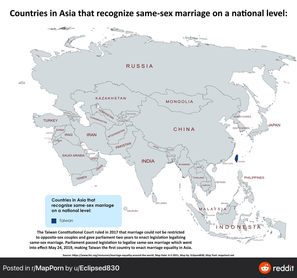 ประเทศในเอเชียที่รับรองสมรสเท่าเทียม