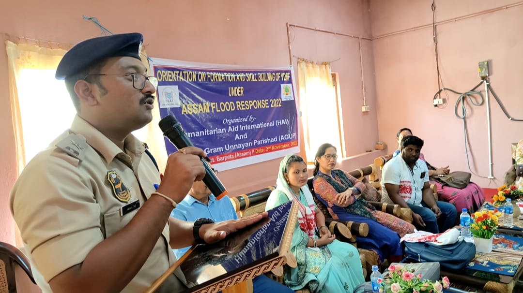 humanaidint's tweet photo. #HAI, together with its member AGUP, has identified volunteers from the villages in Barpeta, Assam and training them to ve part of Village Disaster Response Force #VDRF. Officials from DDMA and SDRF also participated in the event. #DRR #resilience #mitigation @ndmaindia https://t.co/QdFAphD5VH