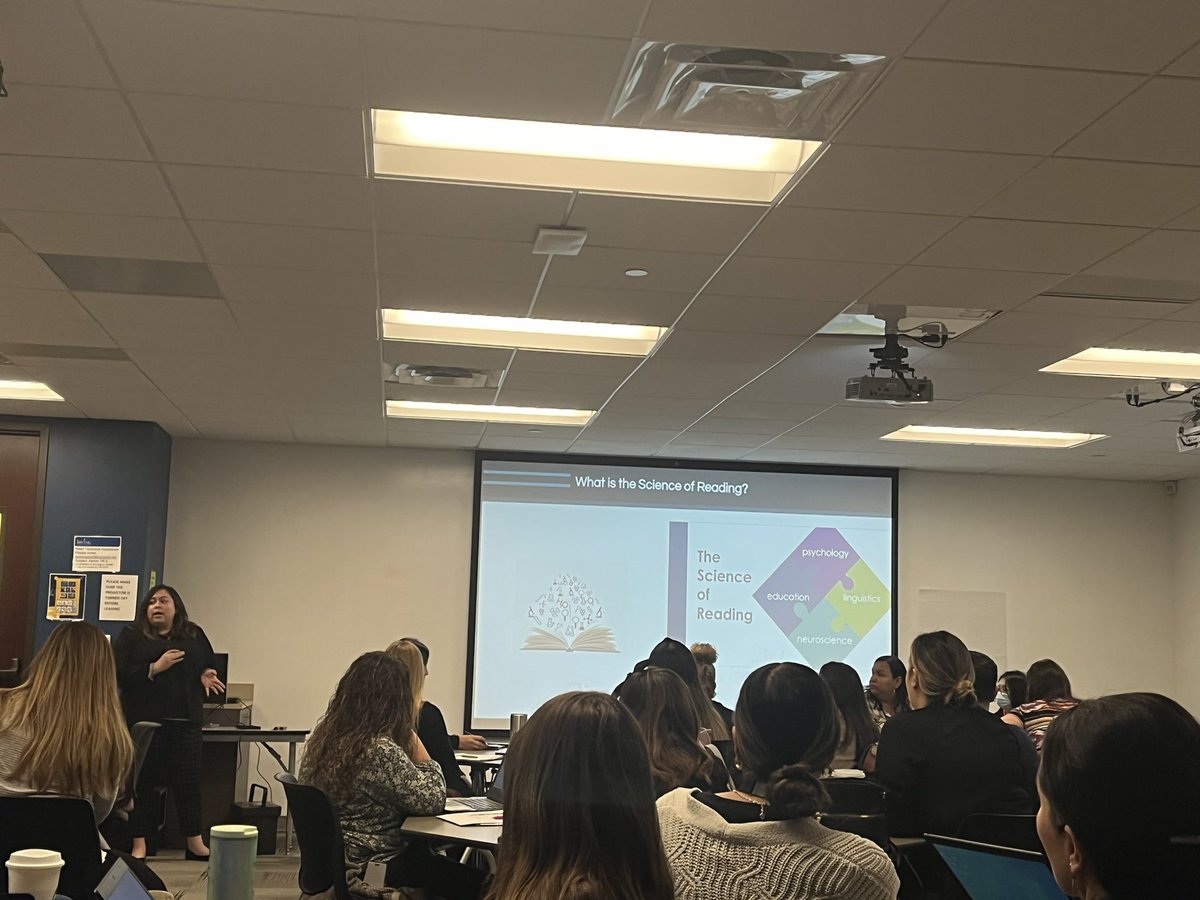 DeLaSierraB's tweet image. It’s a full house at The Science of Teaching Reading first session. Thank you for your commitment and dedication to building strong readers in @IrvingISD. 
#languageandliteracy #equity