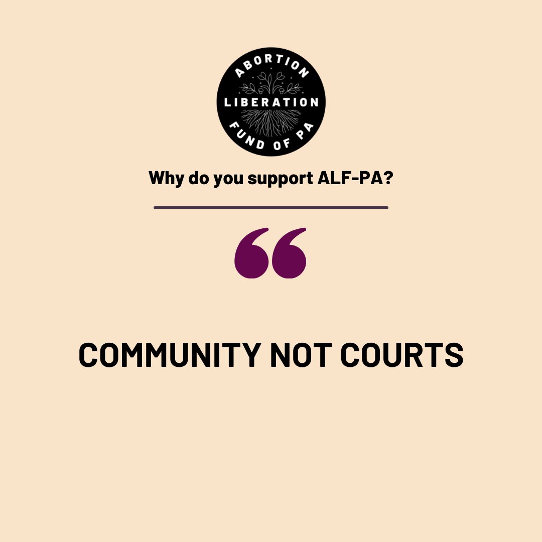 abortionfundpa's tweet photo. The reasons why folks support the Abortion Liberation Fund of PA are endless. Whoever you are and for w/e reason you give - out of anger and frustration or love and joy - we see you and we appreciate you!! 

✨ All new gifts will be matched today - https://t.co/BuLe4CkQwq https://t.co/oCJ4o8zagG