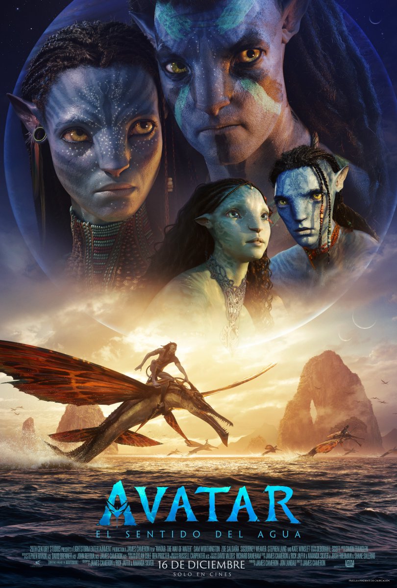 El 16 de diciembre vive la experiencia de #Avatar #ElSentidoDelAgua solo en cines.
