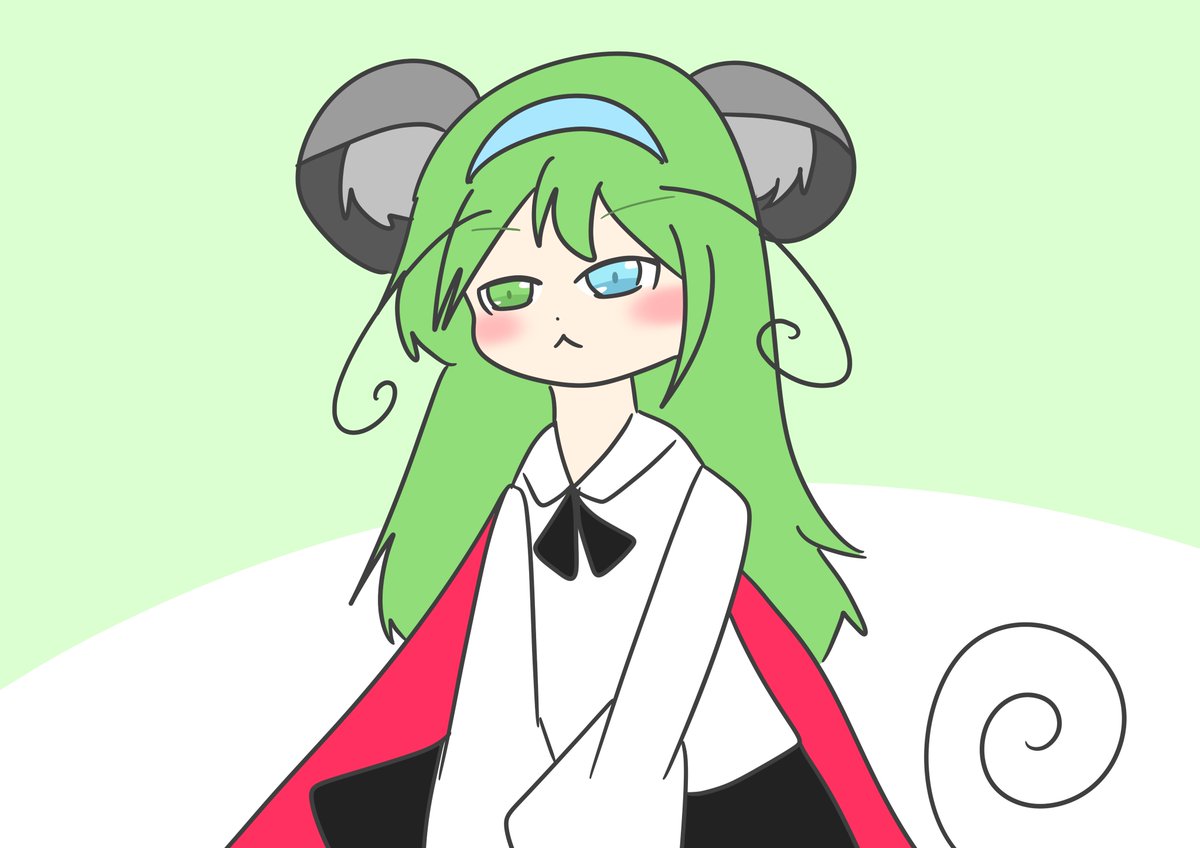 wriggle nightbug 1girl animal ears green hair solo tail mouse ears green eyes  illustration images