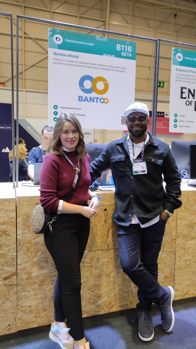 BantooWorld's tweet photo. Extraordinary meetings at the #Websummit in #Lisbon. Come and meet us at our booth B116. Thank you @Websummit for selecting us as a BETA Startup #Bantoo https://t.co/2QaJdCzo9L