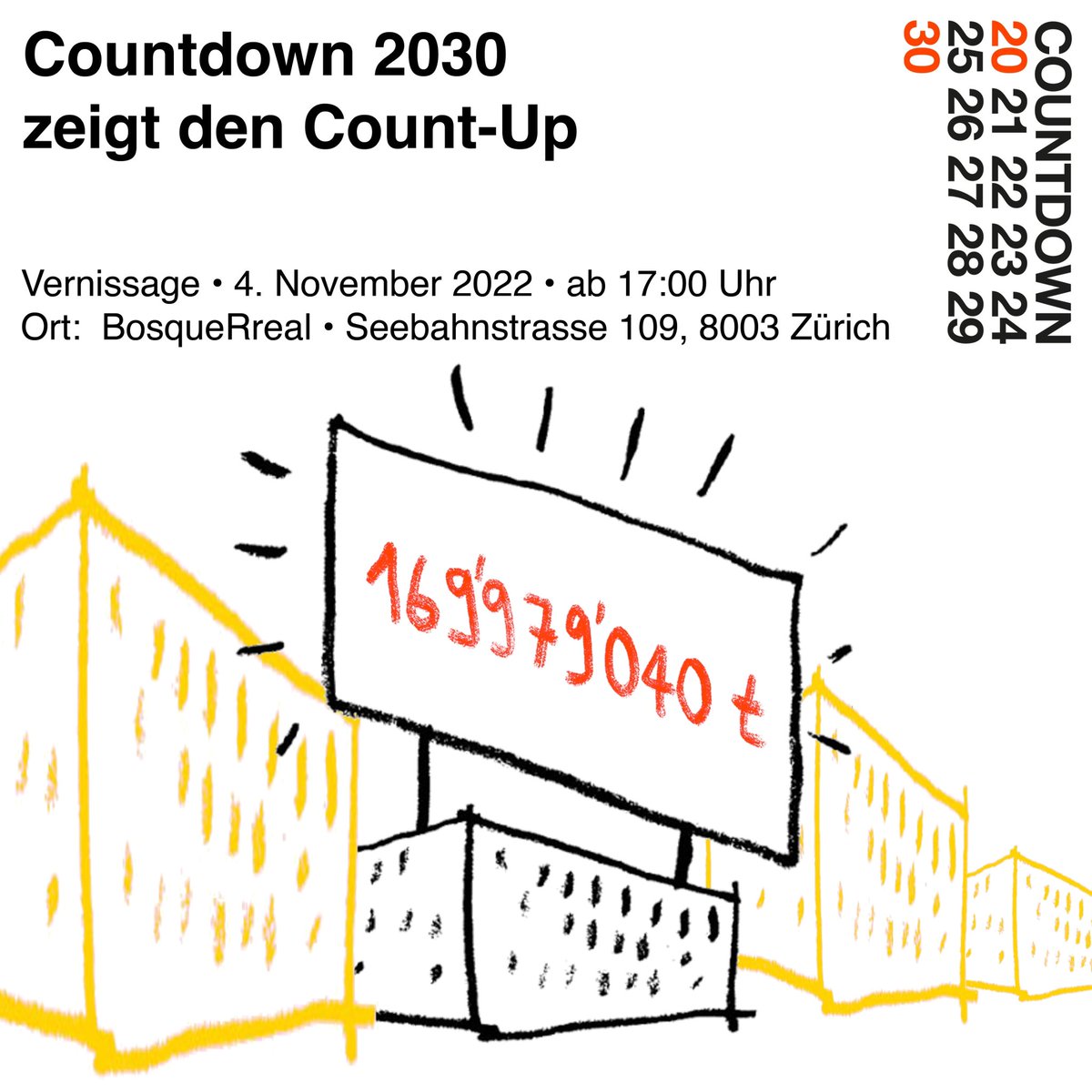 Countdown 2030 wurde von @enzmannfischer und @bosquerreal eingeladen, das Schaufenster an der Seebahnstrasse 109 in 8003 Zürich zu bespielen: November und Dezember mit dem Thema Abriss-Kultur.
.
Herzliche Einladung zur Vernissage am Freitag, den 4. November 2022 ab 17 Uhr!