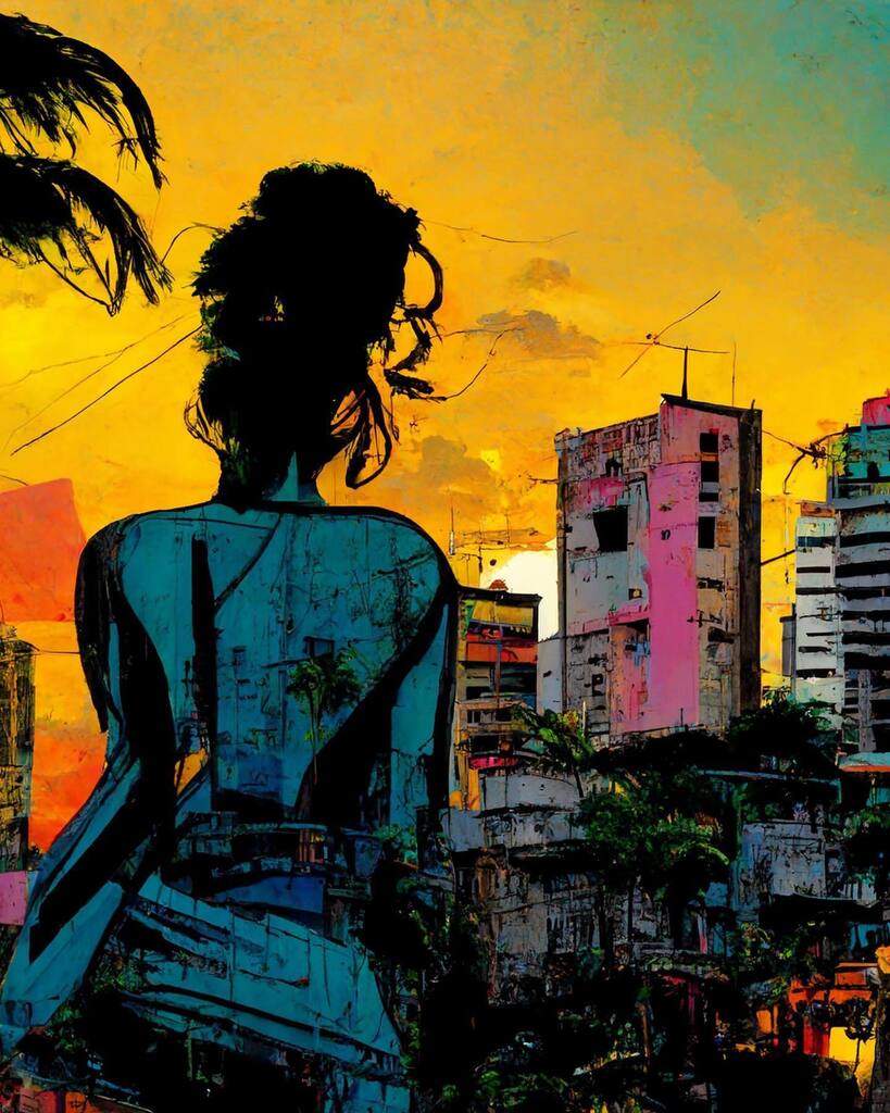 Vidas Urbanas
#bytesandmortar #aiart #latinart #pfknr #viral #future #trending #generativeart #futurism #digitalart #artoftheday #puertorico #fineart #contemporaryart #scifiart #art #digitalartwork #artificialintelligence #generativeart #cryptoart #1of1 … instagr.am/p/Ckc4lxVu_Us/