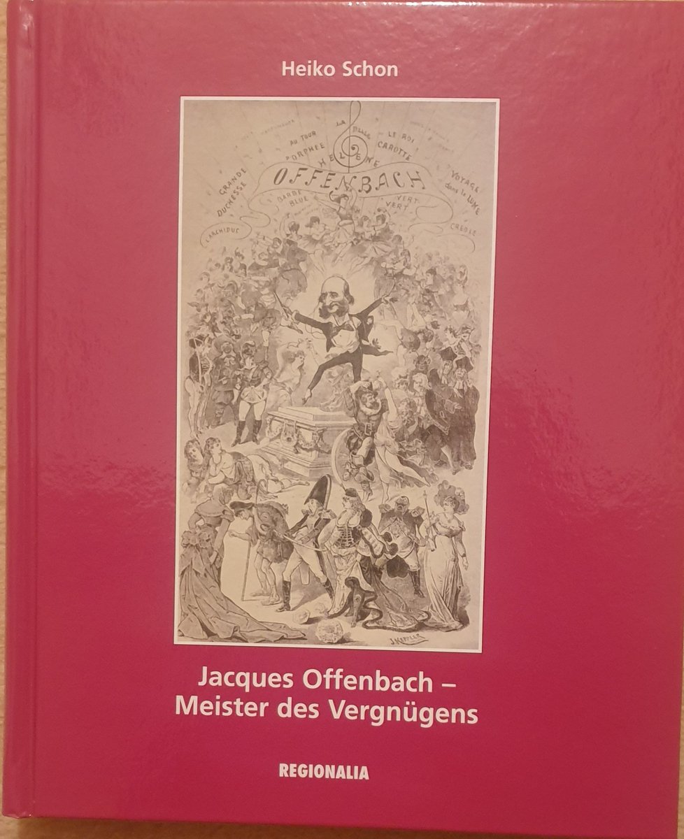 UEhrensberger's tweet photo. @SchonHeiko Glücklich waren meine Wiener Freunde hingegen über das wunderbare #Offenbach-Buch von @SchonHeiko, das ich ihnen vorher geschenkt habe (und immer wieder gern verschenke!), in dem sich Informatives und Unterhaltsames zu jedem noch so unbekannten Werk finden lässt #Barkouf https://t.co/CmAwY45SMl