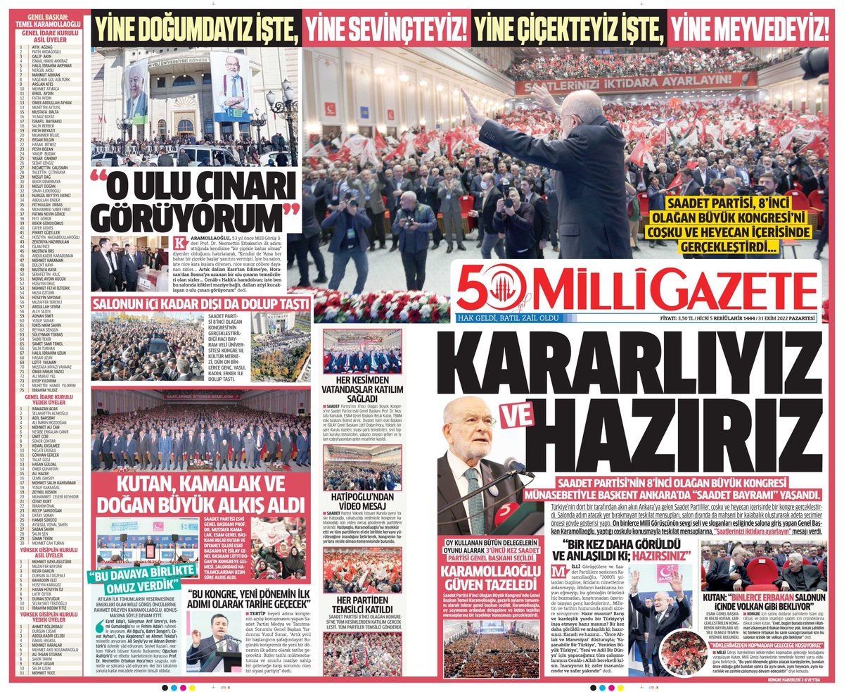 temelkmollaoglu's tweet photo. KARARLIYIZ ve HAZIRIZ! https://t.co/KXnXlQ0hYK