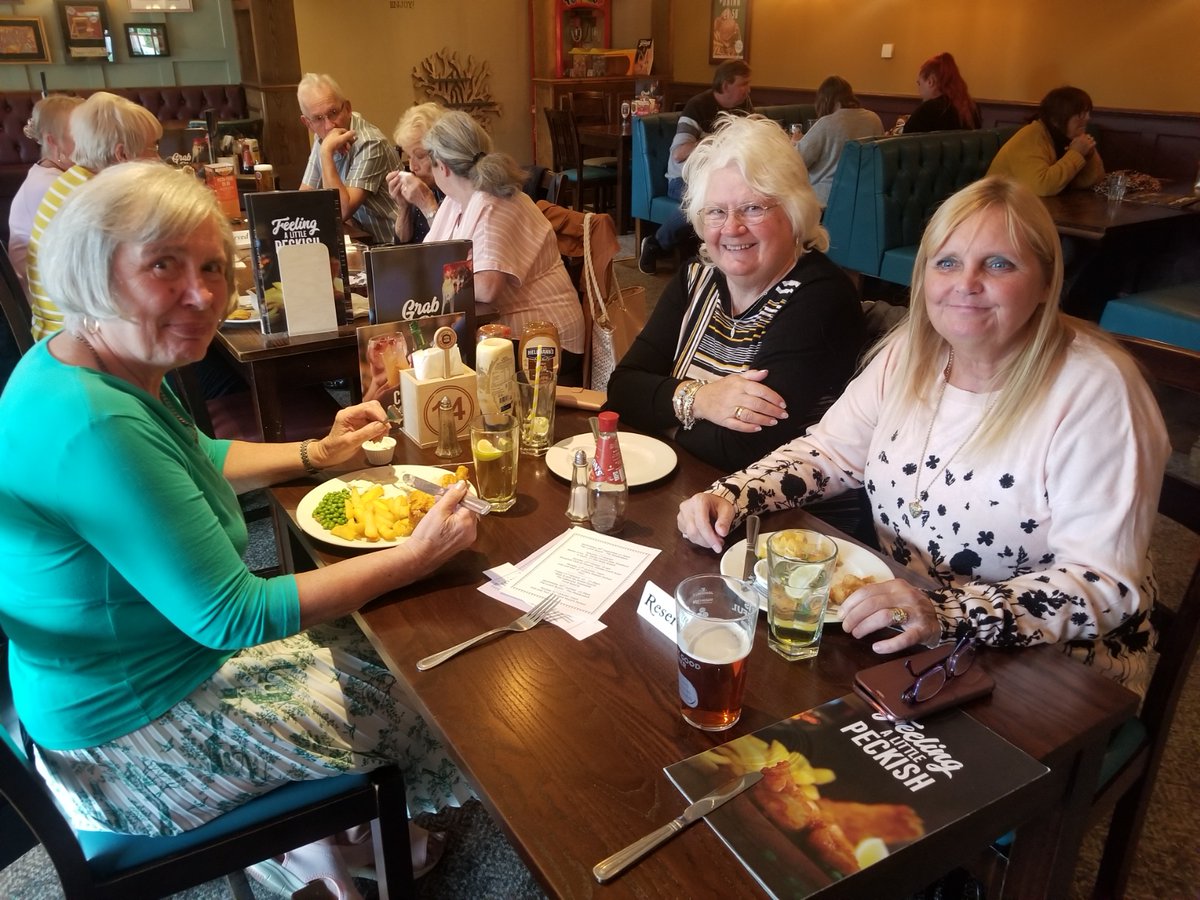 RosSouthendPast's tweet photo. What the group did last month.  Havens Breakfast Club, Meadowlark for lunch, Two visits to Porters Mayors Parlour, and our wonderful fund raising event at the Oakwood in aid of Breast Cancer Now. https://t.co/yYYzfwnJZq