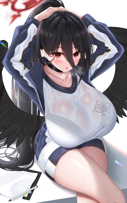 先生どうかしましたか...? #ブルアカ 