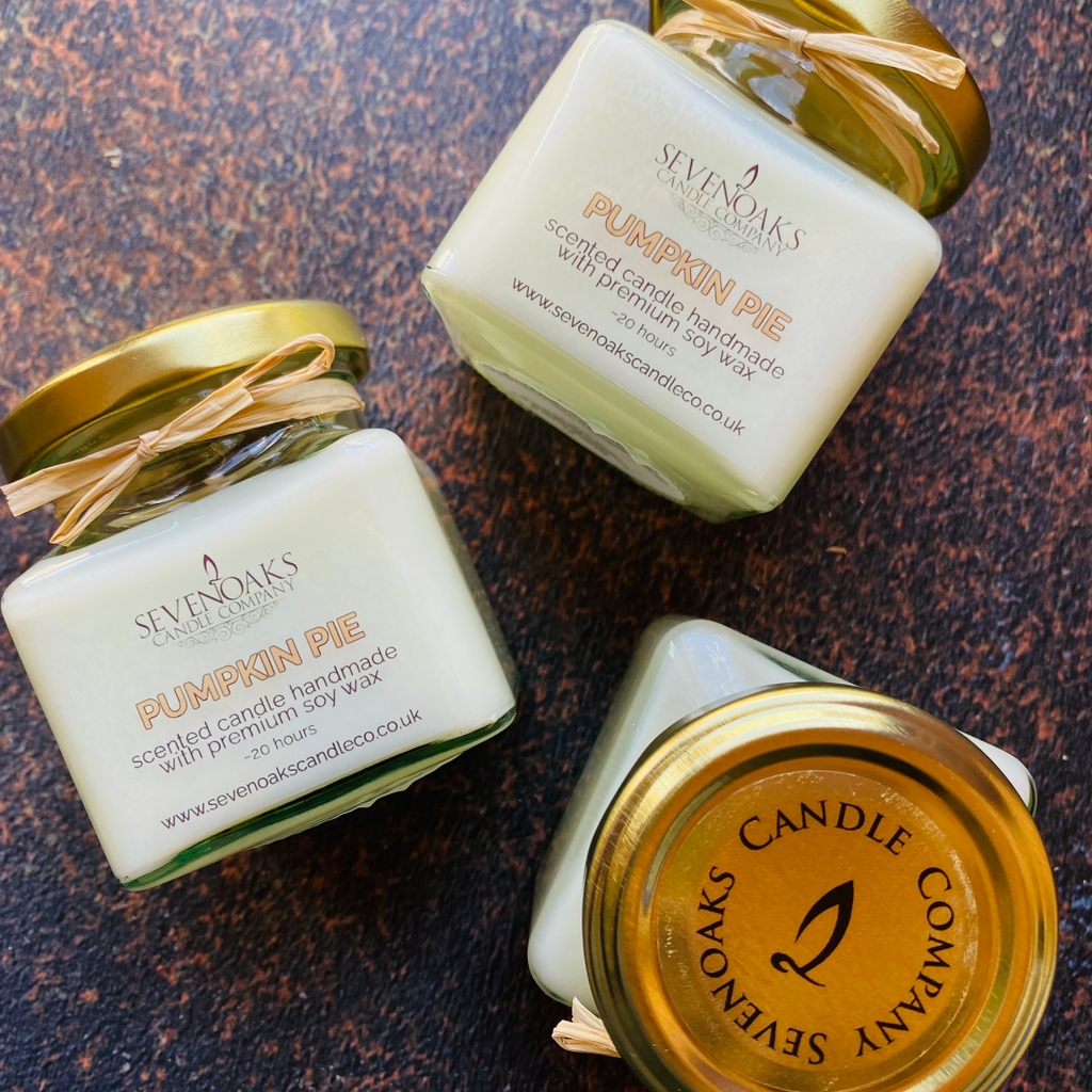 We produced more Pumpkin Pie candles than ever this year &amp; you snapped up the first batch in a record time of just 40 minutes 😲⏳🎃
.

#scentedcandles #soycandles #kent #smallbusiness #crueltyfree #lovecandles #supportsmall #shoplocal #handmade #pumpkin #spice #autumn #halloween