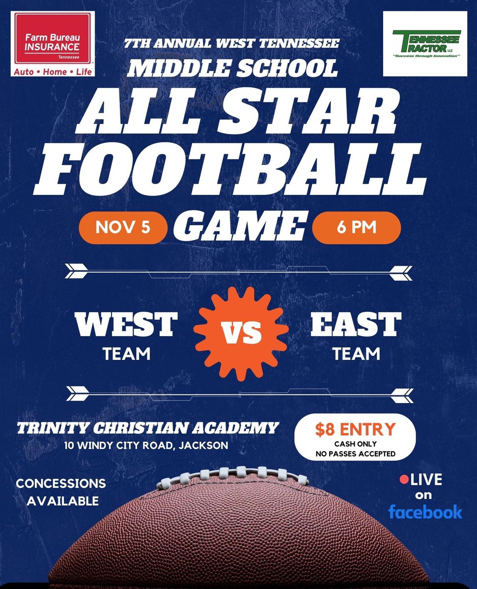 West Tennessee Sports (@westtennessees1) on Twitter photo Official roster for West Tennessee Middle Scool All Star game airing ONLY on <a href="/WestTennesseeS1/">West Tennessee Sports</a> at facebook.com/WestTennesseeS1 <a href="/JmcssA/">JMCSSAthletics</a> <a href="/ChesterCountySS/">Chester Co. Schools</a> <a href="/school_bolivar/">Bolivar Middle School</a> <a href="/JmcssA/">JMCSSAthletics</a> <a href="/WestBemisJMCSS/">West Bemis Middle School</a> <a href="/AdamsvilleCard1/">Adamsville Cardinal Athletics</a> <a href="/jcmmscougars/">Jackson Central-Merry Middle School</a> <a href="/JMCSSNortheast/">Northeast Middle School</a> <a href="/MiddleUsj/">USJ Middle School Football</a> <a href="/RoseHillRaiders/">Rose Hill Raiders</a> <a href="/hardemancounty1/">hardemancountyschools</a> Official roster for West Tennessee Middle Scool All Star game airing ONLY on <a href="/WestTennesseeS1/">West Tennessee Sports</a> at facebook.com/WestTennesseeS1 <a href="/JmcssA/">JMCSSAthletics</a> <a href="/ChesterCountySS/">Chester Co. Schools</a> <a href="/school_bolivar/">Bolivar Middle School</a> <a href="/JmcssA/">JMCSSAthletics</a> <a href="/WestBemisJMCSS/">West Bemis Middle School</a> <a href="/AdamsvilleCard1/">Adamsville Cardinal Athletics</a> <a href="/jcmmscougars/">Jackson Central-Merry Middle School</a> <a href="/JMCSSNortheast/">Northeast Middle School</a> <a href="/MiddleUsj/">USJ Middle School Football</a> <a href="/RoseHillRaiders/">Rose Hill Raiders</a> <a href="/hardemancounty1/">hardemancountyschools</a>