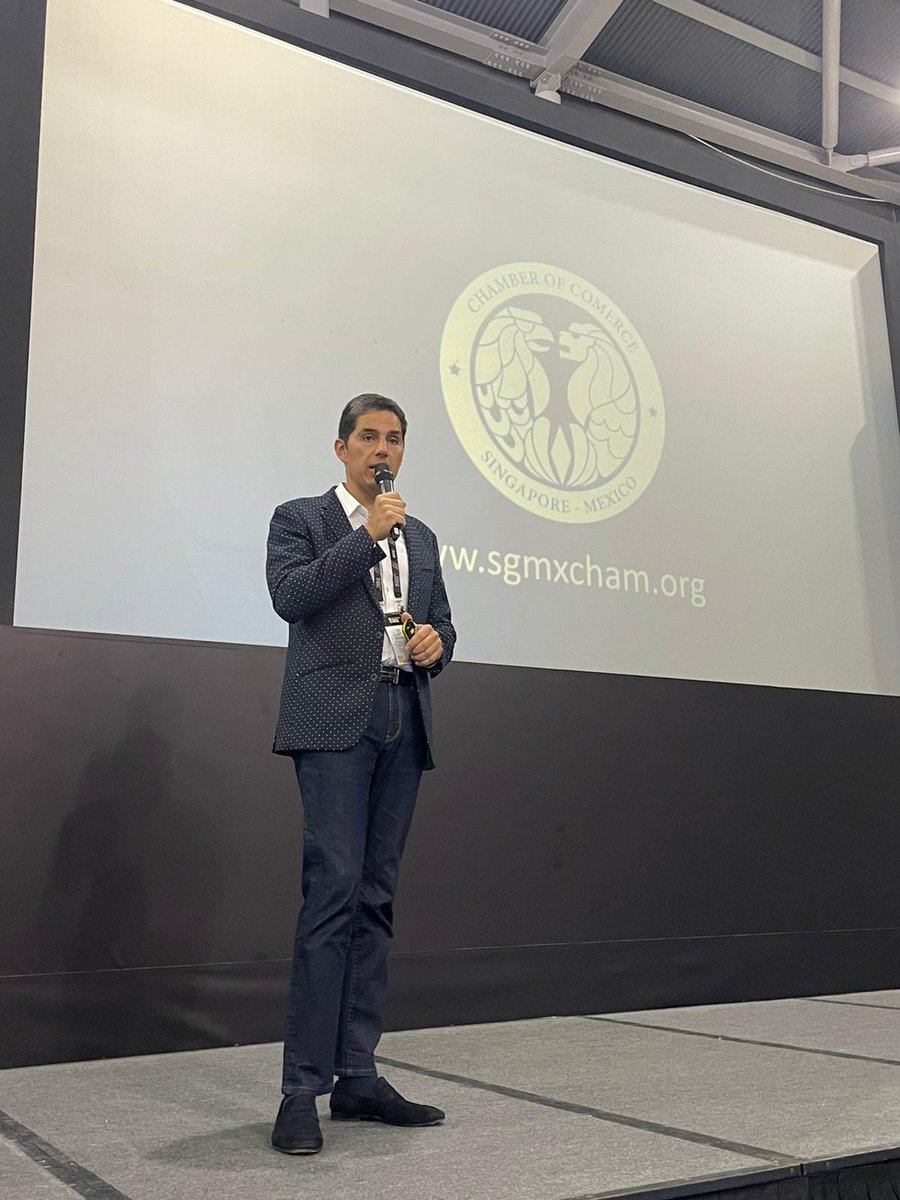 Today Deputy Prime Minister <a href="/LawrenceWongST/">Lawrence Wong</a> kicked off the 7th edition of the Singapore FinTech Festival. We organized a conference on the buoyant FinTech ecosystem in Mexico and the opportunities with Asia Pacific, together with Juan Franco Founding Director of <a href="/sgmxcham/">Singapore-Mexico Chamber of Commerce</a>