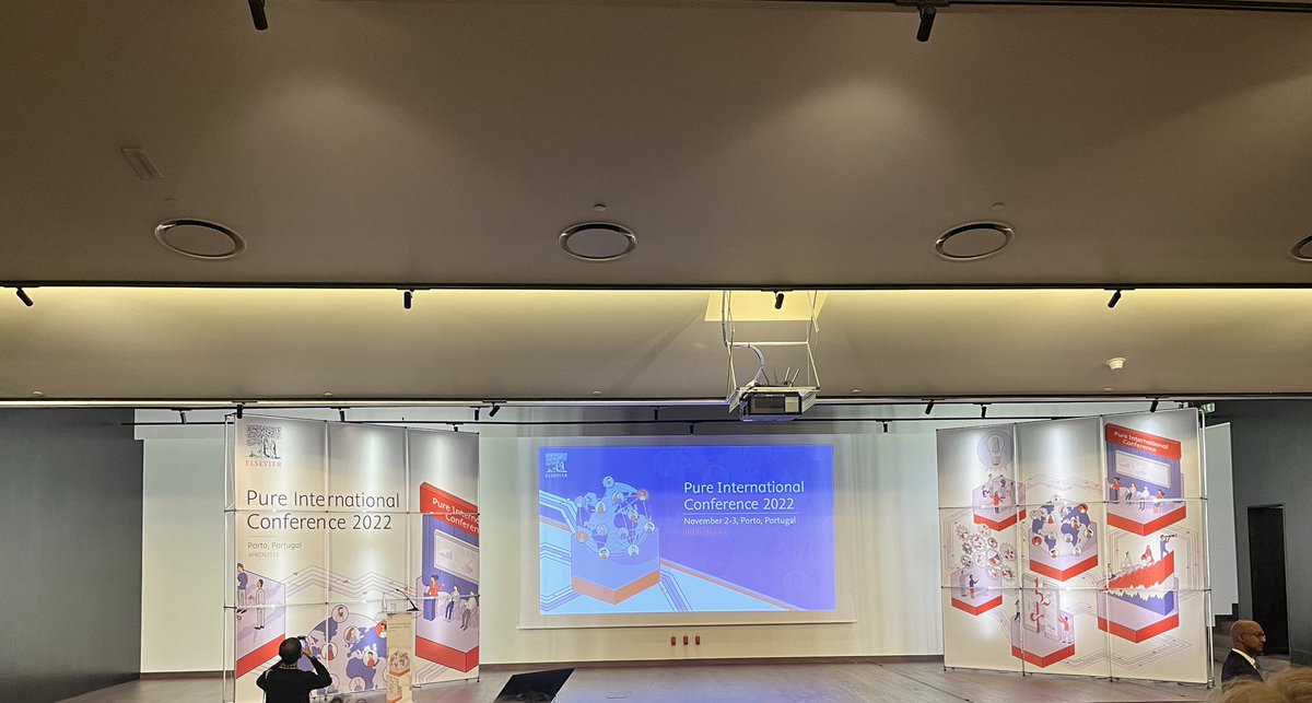 Excited to kick off my first Pure International Conference in Porto. I hope everyone has a fantastic conference! #PRCN2022