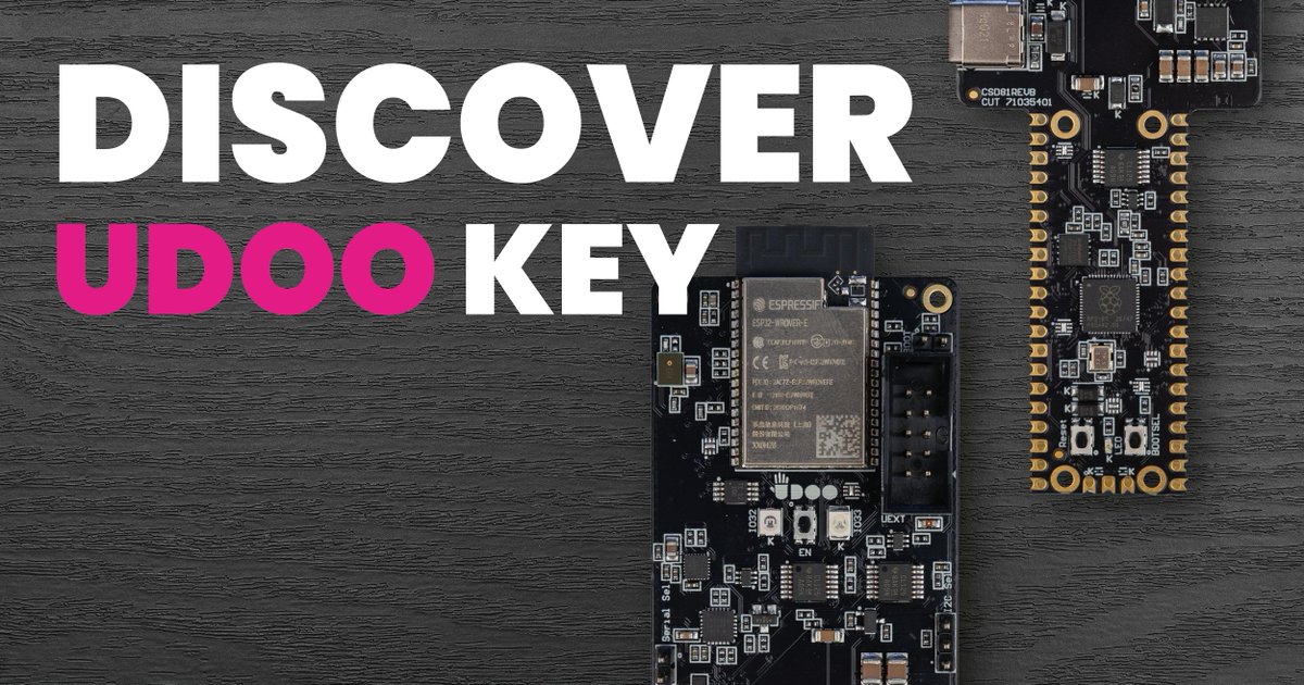 Newsflash! 
GETTING STARTED section is now available for UDOO KEY! Discover more on udoo.org