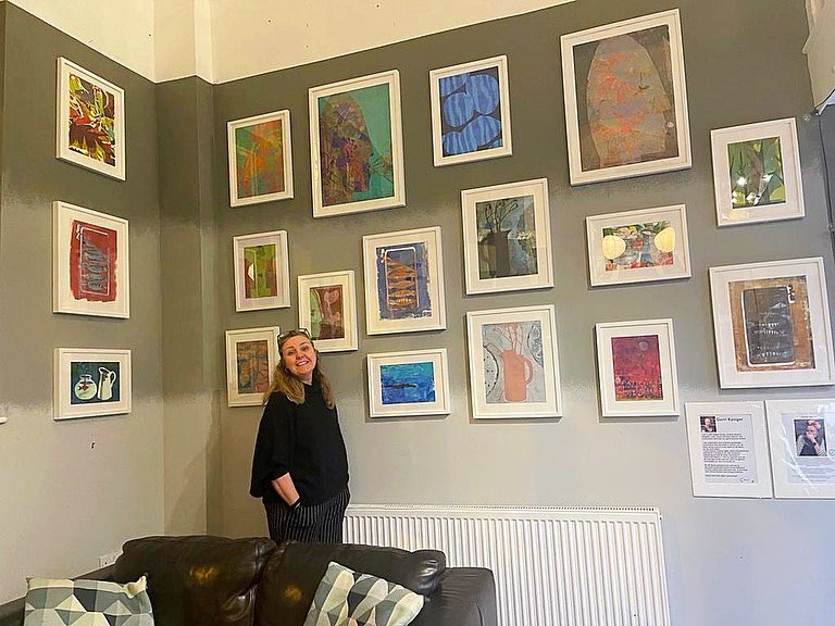 Lottie & I are exhibiting this month at The Paxton Centre in Crystal Palace. Last night we hung all new work which will be there throughout November. Please do stop by and enjoy! #Art #Artist #Local #Support #Painting #Prints #Exhibition #CrystalPalace #picoftheday