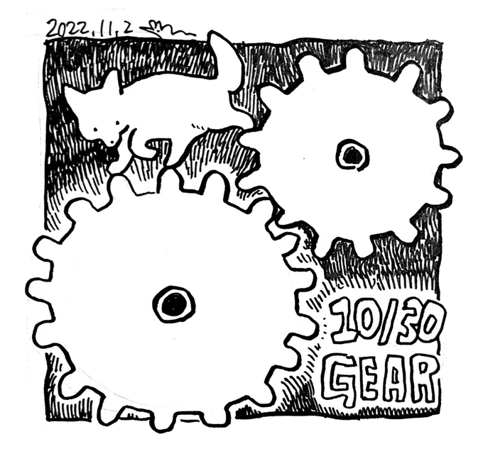 30日目 GEAR
31日目 FARM
#inktober2022 