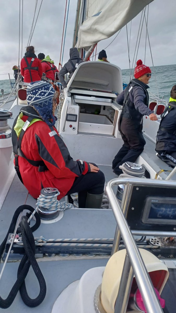 londonnautical's tweet photo. The students of Year 12 &amp; 13 from London Nautical School crewing the Tall Ships week long voyage off the south coast of England. The voyage is provided fully funded by the school as part of our Nautical Studies offer, as the school supports students into their Maritime careers https://t.co/BDHtDn8PBc