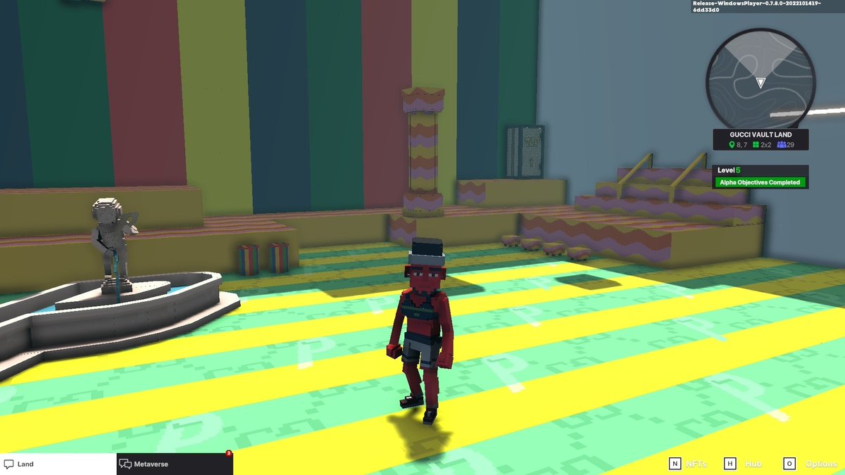 lucyp1048's tweet photo. @TheSandboxGame 🍓 #GucciVault in  #TheSandbox https://t.co/YB1KFF0IK1