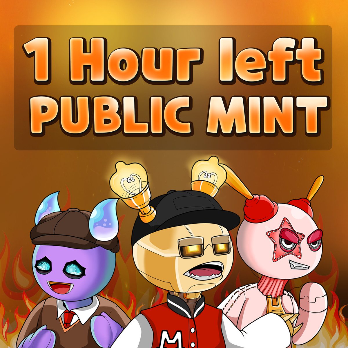 MongenNft's tweet photo. ‼️ Less than 1 hour left we begin minting! ❤️‍🔥❤️‍🔥
Only use the link provided on our official Twitter page!!

Mint here 👉 https://t.co/6UGSw7vUXm 

#NFTs #minting #Mongennft #Etherum #OpenSeaNFT https://t.co/dfxRle4iVS