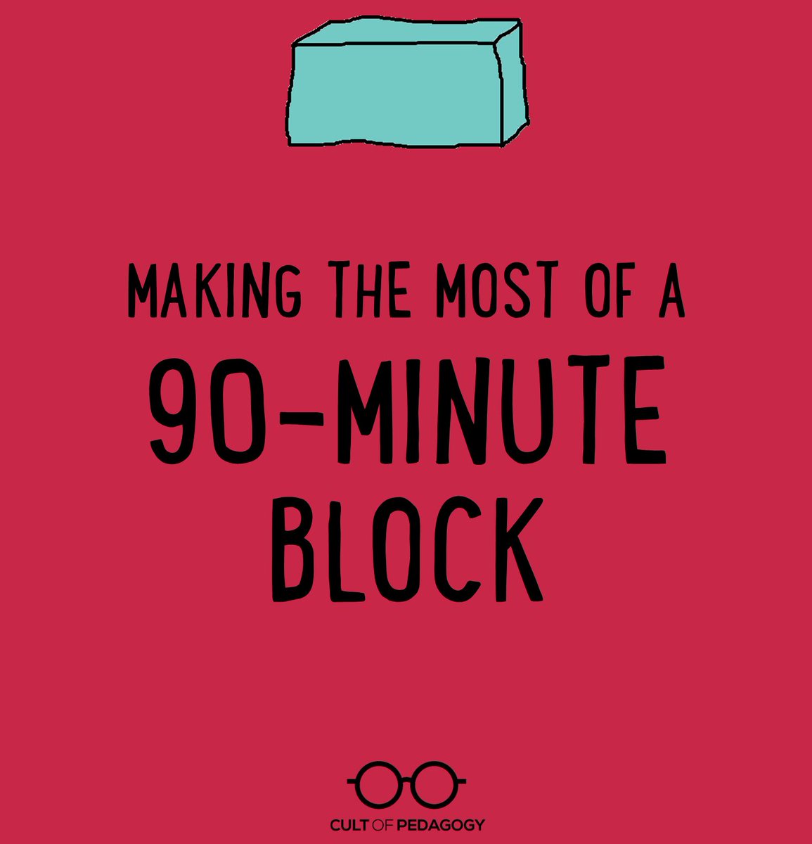 TCEA's tweet photo. Do you teach in 90-minute blocks? Check out these strategies to make the most of your block schedule.

https://t.co/ZEzDN71Y10 via @cultofpedagogy
#teaching #edchat #edutwitter https://t.co/z5oXTjeGMG