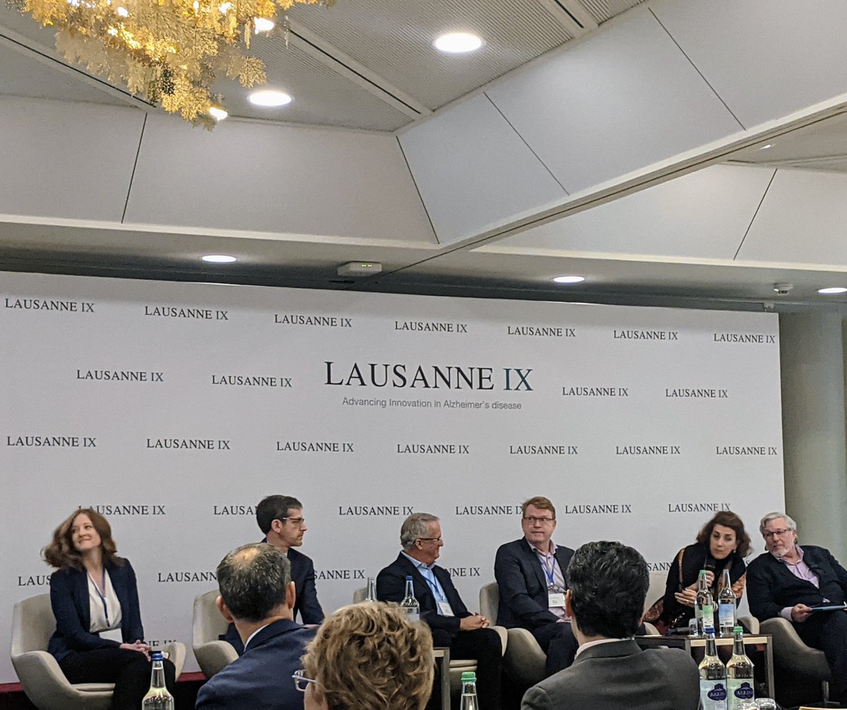 Great panel discussion at #LausanneIX about the journey to bring innovative diagnostic tools to real-world patients and healthcare systems! 🤓🧠