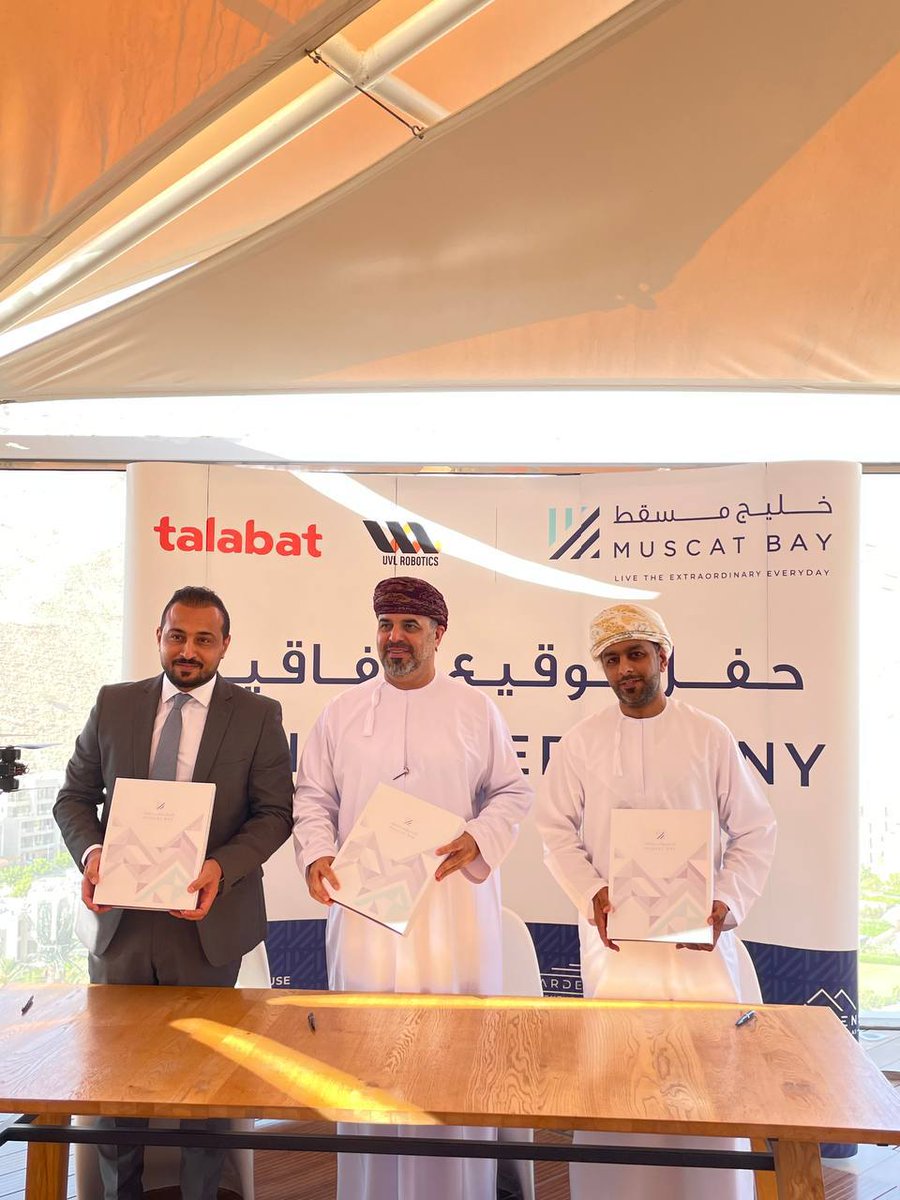We have signed a contract with Talabat – online food ordering company. Now, together with our partners, we are organizing a food delivery service using drones for residents of Muscat Bay - a fully integrated resort village in Oman.