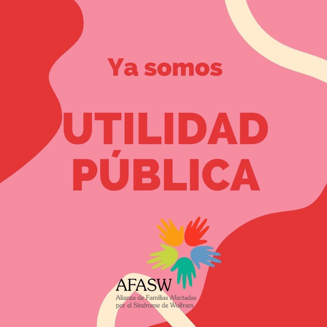 🎉 Empezamos noviembre con muy buenas noticias: Ya somos Entidad declarada de Utilidad Pública!!

Asóciate para beneficiarte de todos nuestros servicios y actividades!

👉 Más info en https: afasw.com/ser-socio/

#afasw 
#sindromedewolfram 
#enfermedadesraras 
#utilidadpublica
