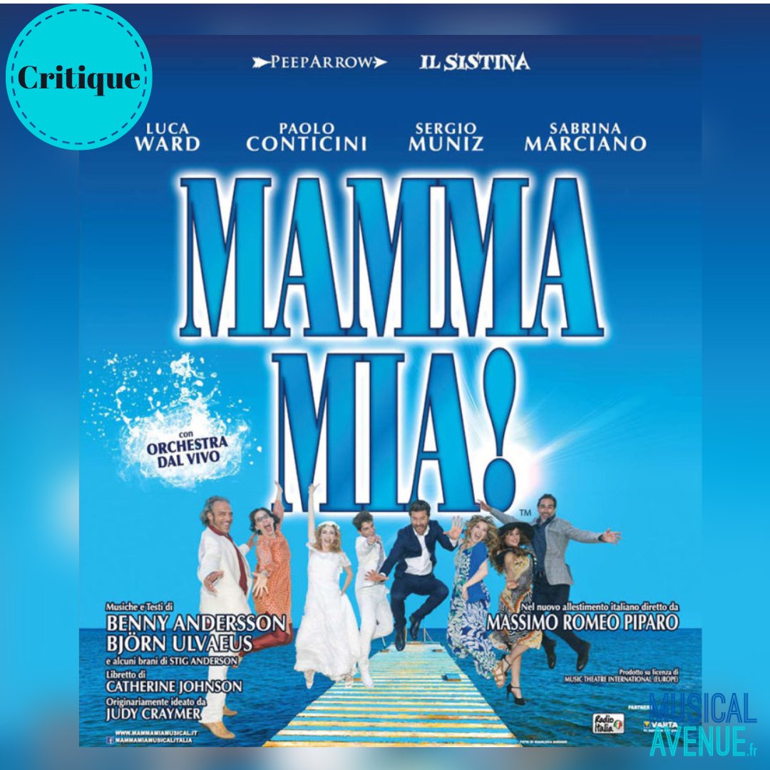 ✍️ Critique : « Mamma Mia ! » au théâtre Toniolo à Venise 

🤩 MusicalAvenue a eu le plaisir de découvrir une version italienne du spectacle, montée par la compagnie <a href="/PeepArrow/">Peeparrow</a>

🔗 Découvrez notre critique ici :
musicalavenue.fr/critique-mamma…