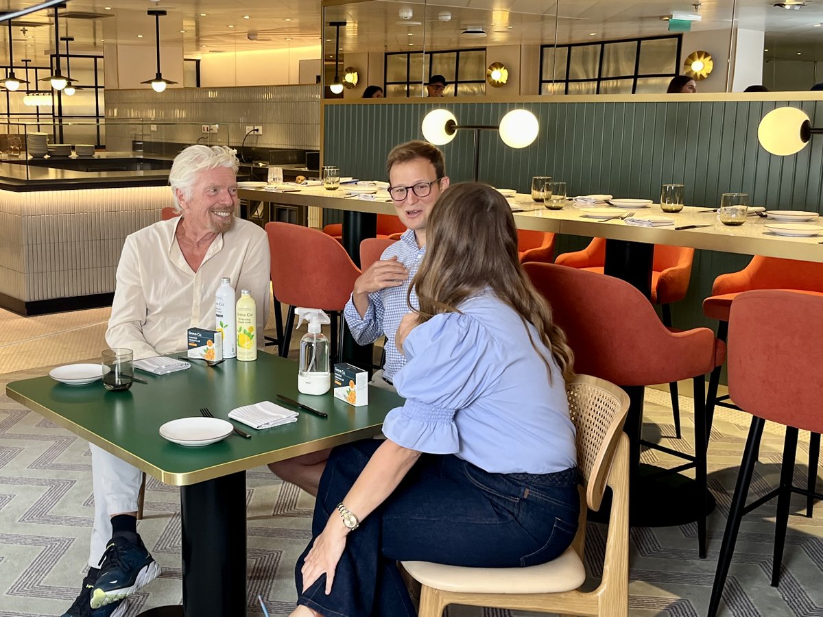 Great to see <a href="/grovecollab/">Grove Collaborative</a>'s sustainable products now available at more than 4,000 stores. Proud to back this company: virg.in/J3a6