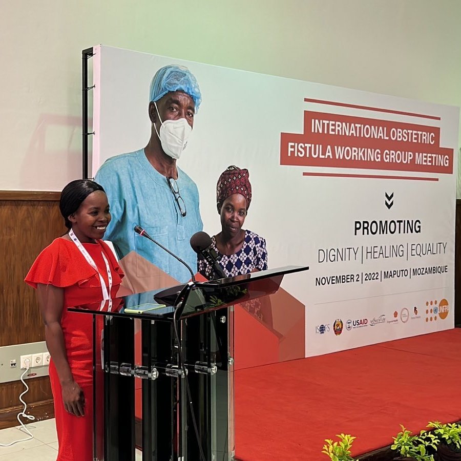 UNFPAMocambique's tweet image. "I'd sit far from people due to the bad smell...travel with 3 capulanas in case one got soiled. Today, I'm a new person thanks to the doctors who helped me overcome this condition"

- Beatriz, a fistula survivor supported by @UNFPA, shares her powerful testimony during #ISOFS2022