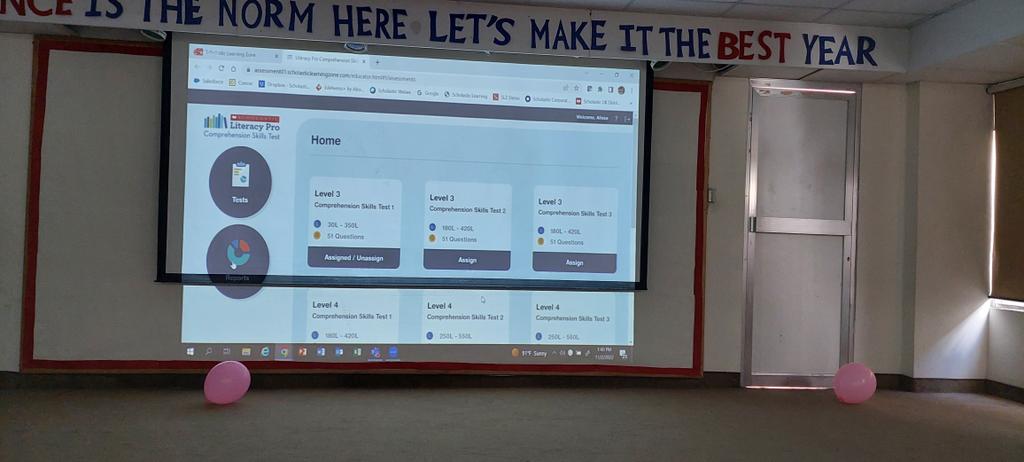 Happening now: Scholastic Literacy Pro meeting <a href="/makdawhaschool/">Makassed Dawha School</a>
#Leveled books across a range of genres
#New and popular titles
#ebooks
#ProfessionalDevelopment