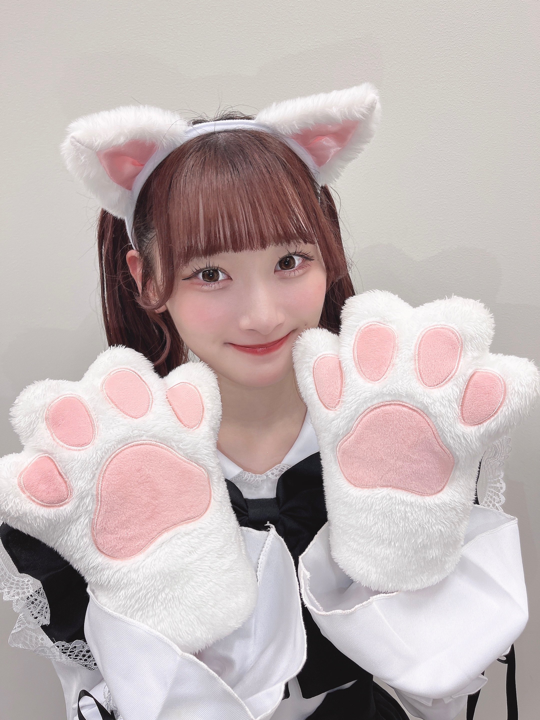 齋藤樹愛羅 7周年 猫衣装 直筆 ヒキ（2025年エレガント