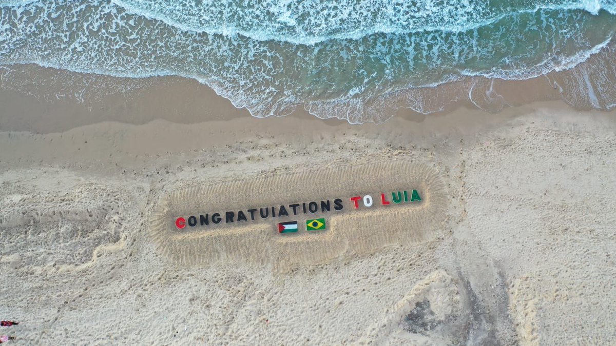 Nourwafa9's tweet photo. Your victory in the Brazilian presidency is a victory for Palestine 
Congratulations Luiz Inacio! 🇵🇸 🇧🇷 
#PalestineWelcomeLula #LulaPresidente2022 https://t.co/Qd4TMAFHJM