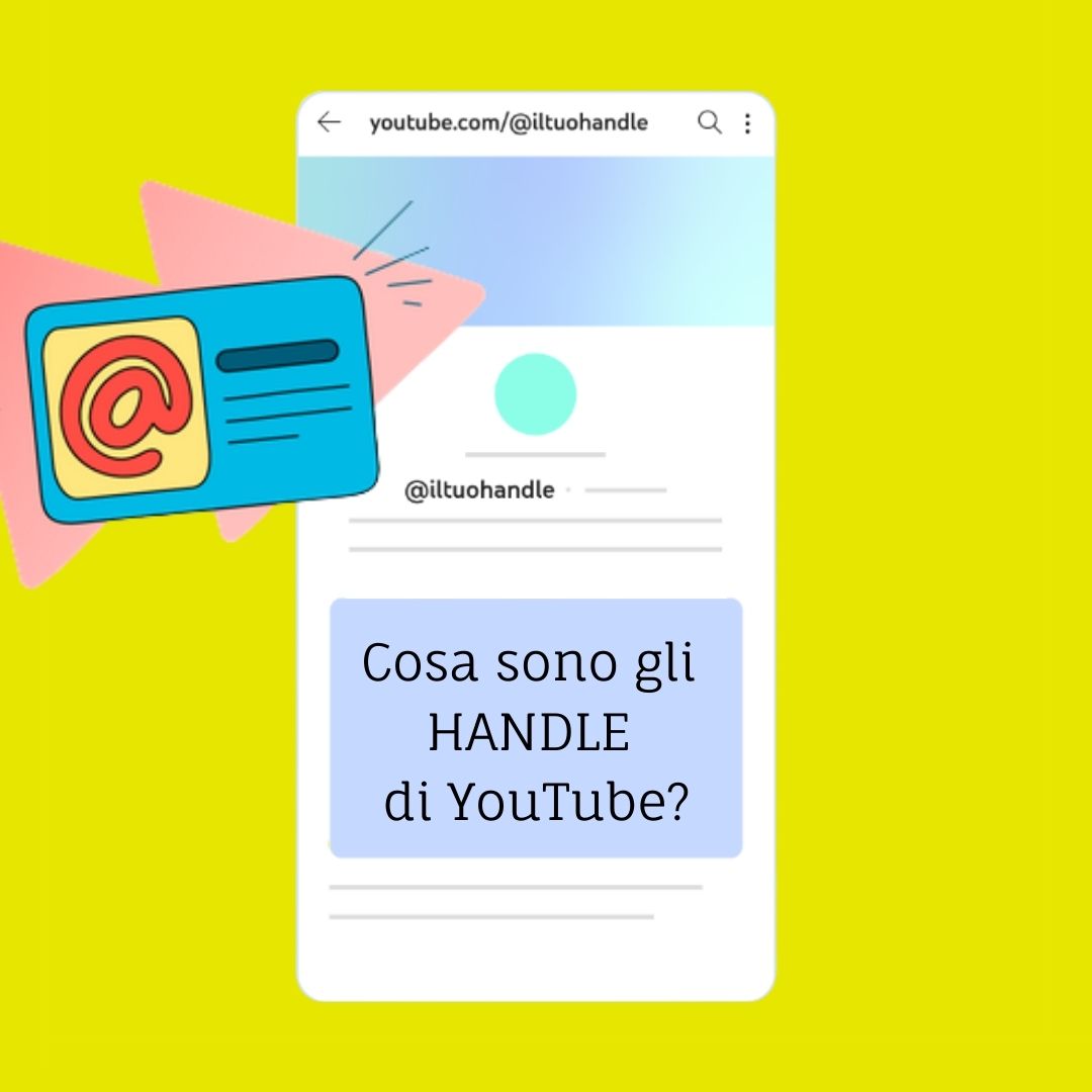 #YouTube chiede di scegliere #Handle personalizzato per il canale (personale o aziendale). È un “identificatore del canale” per trovare creator e interagire con loro su YouTube. Come dev'essere un Handle, come si cambia ed entro quando dobbiamo sceglierlo? bit.ly/3zAIQR6