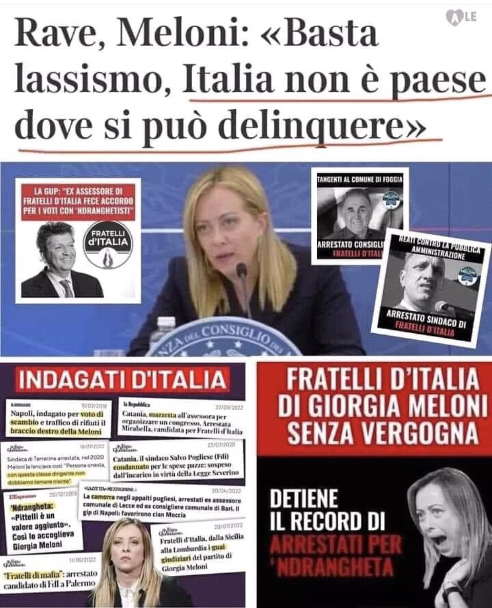 I delinquenti siete voi