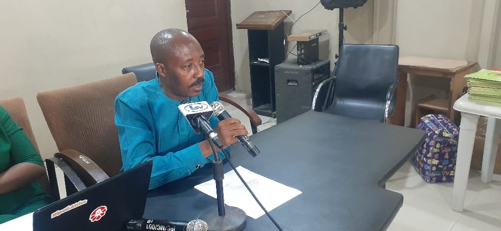 MRA_Nigeria's tweet photo. @AyLonge, MRA’s Programme Director delivering his statement at the event #EndImpunityNG https://t.co/ZIYcxZybwg