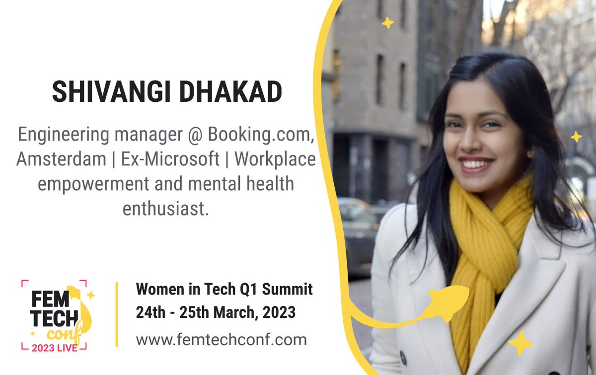 femtechconf's tweet image. Excited to introduce next speakers for Women in Tech Q1 Summit🥰

@amberleetech, (@Cybsafe), Bernice (PMdojo), @opeoluwaokose (@Oracle) &amp;amp; Shivangi (Booking)

🎟️: femtechconf.com
Partner: femtechconf.com/sponsor

📩team@femtechconf.com

#FemTechConf #Womenintech