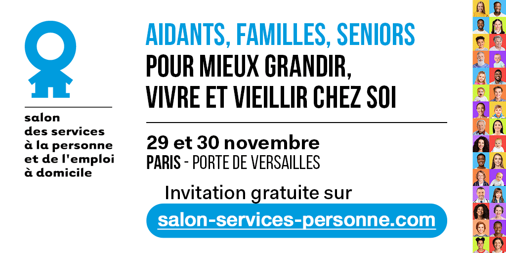#SalonSAP | Rendez-vous les 29 et 30 novembre 2022 à Porte de Versailles pour la 16ème édition du salon des services à la personne et de l’emploi au domicile. Plus d’informations servicesalapersonne.gouv.fr/actualites/acc… #SAP