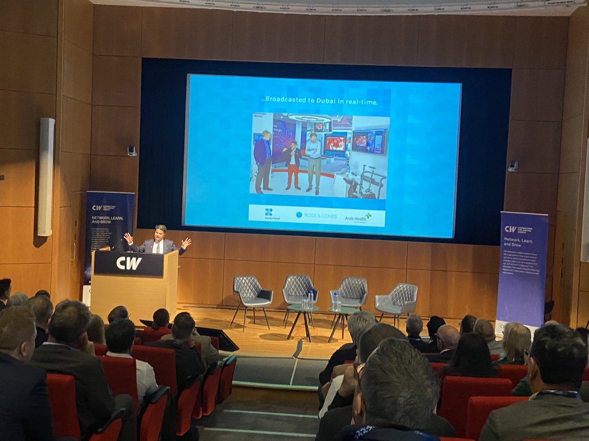 “These are the most exciting times for the future of telemedicine” - Professor @ShafiAhmed5, The Hyperconnected Surgeon at #CWIC2022.