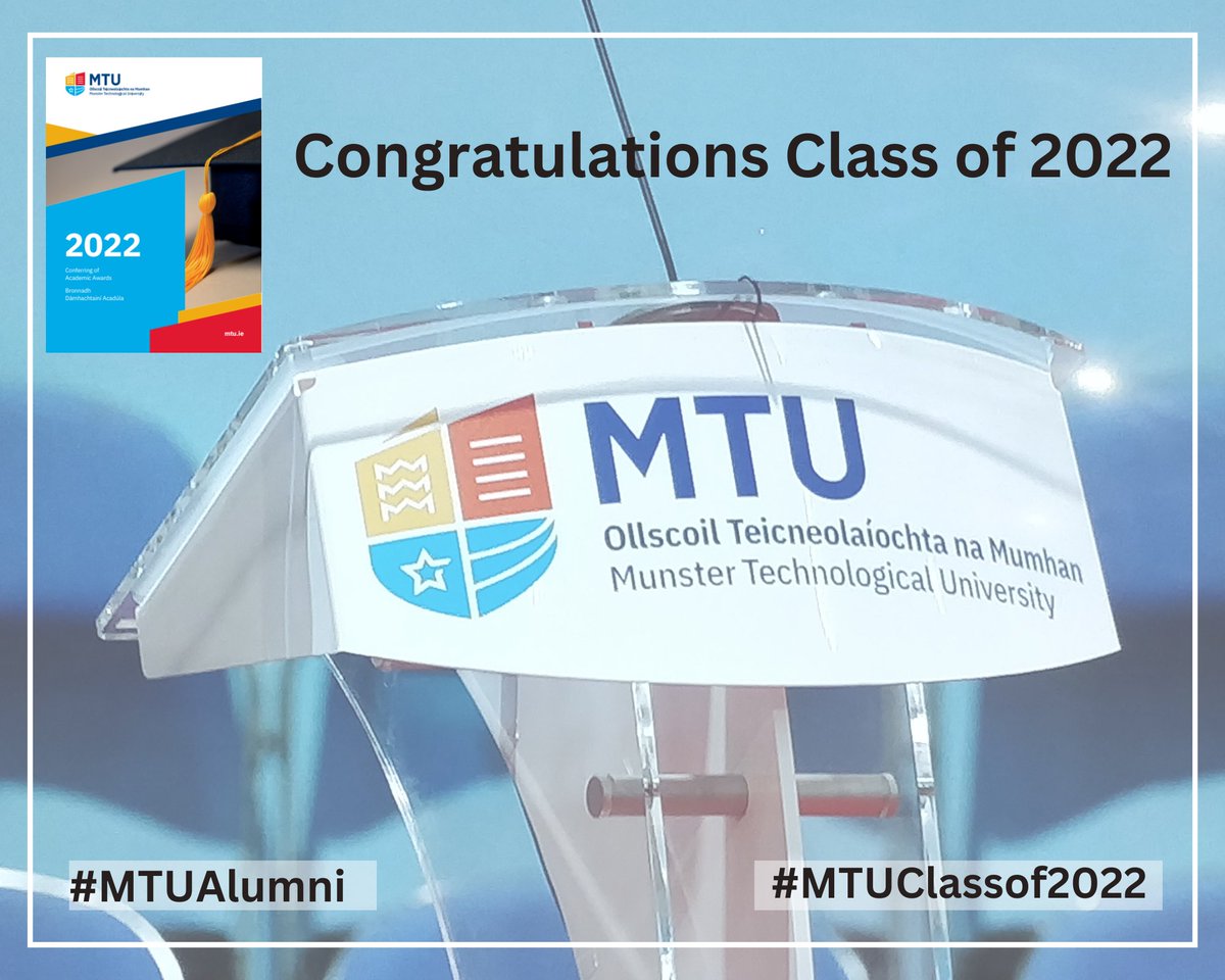 Norma Welch (@normawelchcork) on Twitter photo 🎓So proud of our <a href="/MTUSTEMCork/">Faculty of Engineering & Science MTU Cork Campus</a> students graduating today <a href="/MTU_ie/">Munster Technological University</a> Delighted to be able to celebrate graduation day with you, the highlight of our academic calendar. Congrats to you all, your families & supporters. #MTUAlumni #MTUClassof2022 <a href="/Maggie_Cusack/">Maggie Cusack</a> <a href="/ml_loftus/">Michael Loftus</a> <a href="/MTU_Alumni/">MTU Alumni Network</a> 🎓So proud of our <a href="/MTUSTEMCork/">Faculty of Engineering & Science MTU Cork Campus</a> students graduating today <a href="/MTU_ie/">Munster Technological University</a> Delighted to be able to celebrate graduation day with you, the highlight of our academic calendar. Congrats to you all, your families & supporters. #MTUAlumni #MTUClassof2022 <a href="/Maggie_Cusack/">Maggie Cusack</a> <a href="/ml_loftus/">Michael Loftus</a> <a href="/MTU_Alumni/">MTU Alumni Network</a>