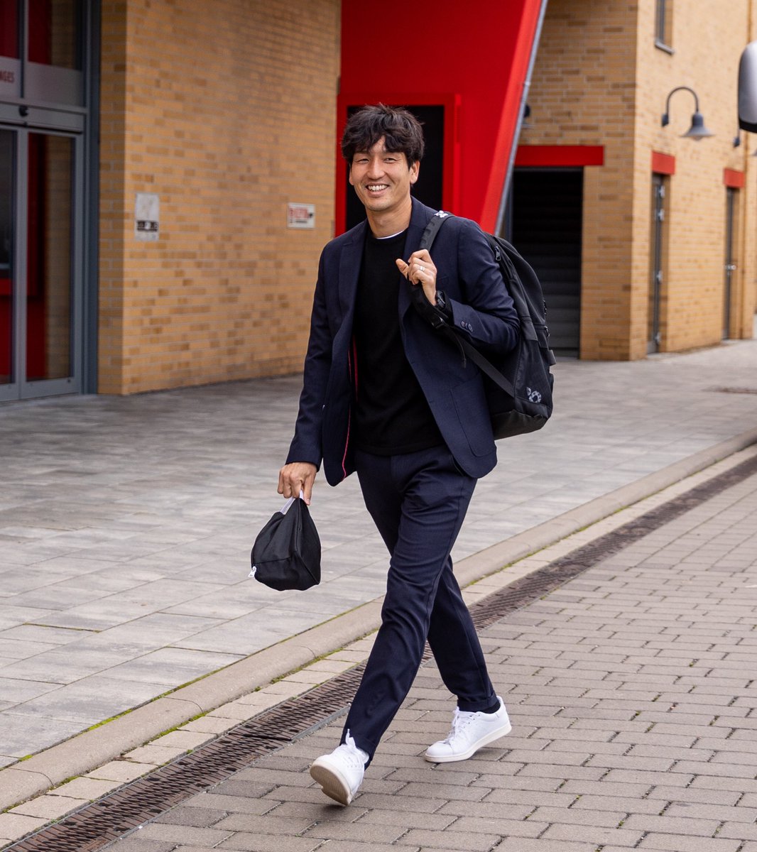 Genki Haraguchi vor der Abreise nach Belgien
