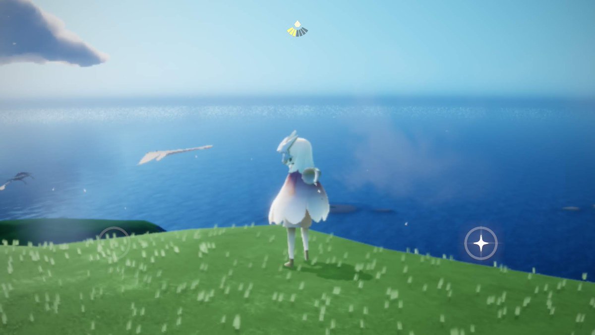 Sanctuary Island 🕊️🪶✨
Watching the Manta fly~ 🍃🌅

#Sky #SkyCotl #sanctuaryisland #thatskygame